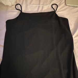 Black Slip Dress